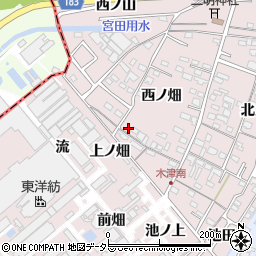 愛知県犬山市木津西ノ畑274-7周辺の地図