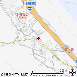 兵庫県養父市上野1214周辺の地図