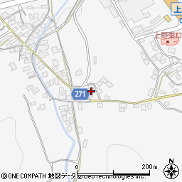 兵庫県養父市上野780周辺の地図