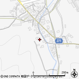 兵庫県養父市上野439周辺の地図