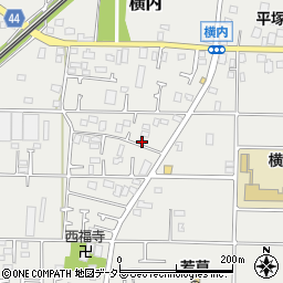 神奈川県平塚市横内1992周辺の地図