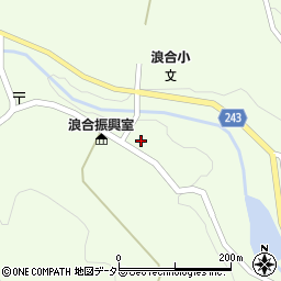 長野県下伊那郡阿智村浪合1361周辺の地図