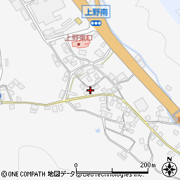 兵庫県養父市上野910周辺の地図