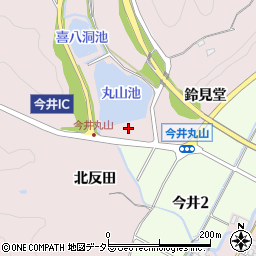 愛知県犬山市今井丸山周辺の地図