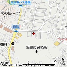 チケパ横浜飯島町第１駐車場周辺の地図