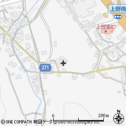 兵庫県養父市上野802周辺の地図