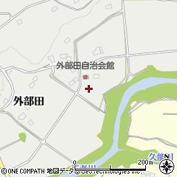 千葉県市原市外部田498周辺の地図