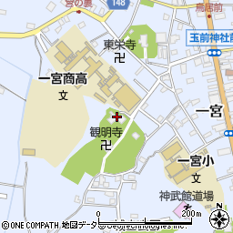 観明寺周辺の地図