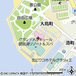 滋賀県長浜市大島町周辺の地図