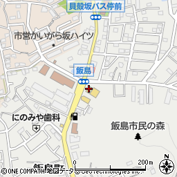 ローソン横浜栄飯島町店周辺の地図