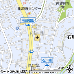 ペットハウスアミーゴ藤沢店周辺の地図