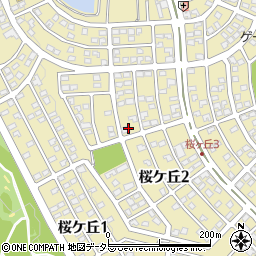 岐阜県可児市桜ケ丘2丁目周辺の地図