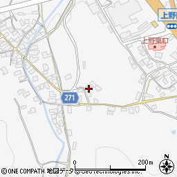 兵庫県養父市上野779周辺の地図