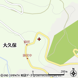 兵庫県養父市大久保472周辺の地図