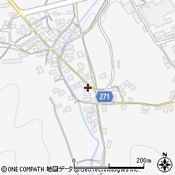 兵庫県養父市上野667周辺の地図