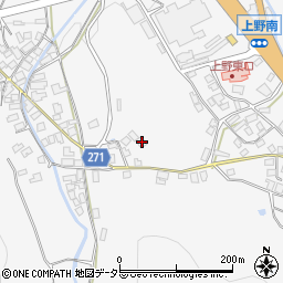 兵庫県養父市上野803周辺の地図