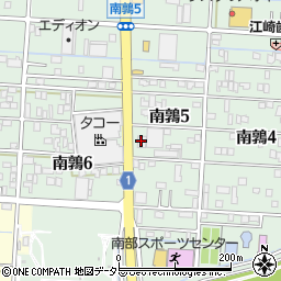 株式会社田幸　生産部・繊維素材部周辺の地図