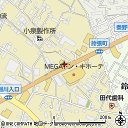 マツダ小田原秦野店周辺の地図