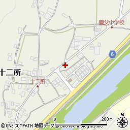 兵庫県養父市十二所339周辺の地図