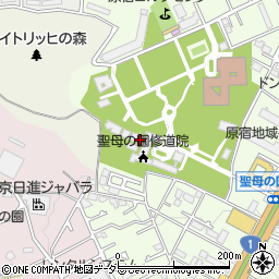 マリアの宣教者フランシスコ修道会　戸塚第一修道院周辺の地図