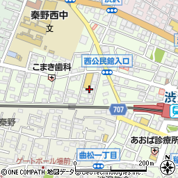 神奈川県秦野市柳町2丁目2周辺の地図