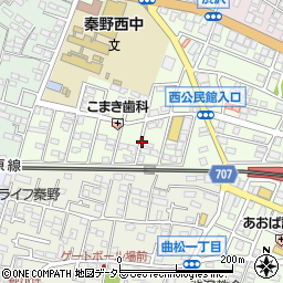 神奈川県秦野市柳町2丁目3周辺の地図