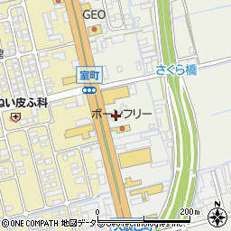 格安タイヤショップトレッド滋賀長浜店周辺の地図