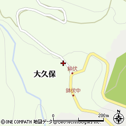 兵庫県養父市大久保177周辺の地図