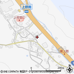 兵庫県養父市上野1211周辺の地図