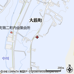 岐阜県多治見市大薮町1641周辺の地図