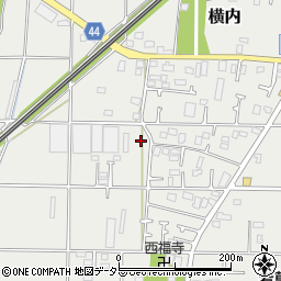 神奈川県平塚市横内2163周辺の地図