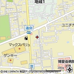 岐阜県不破郡垂井町2272周辺の地図