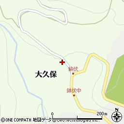 兵庫県養父市大久保178周辺の地図