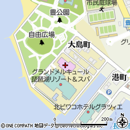 長浜文化芸術会館周辺の地図