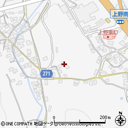 兵庫県養父市上野778周辺の地図