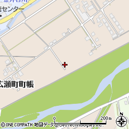 島根県安来市広瀬町町帳周辺の地図