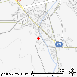 兵庫県養父市上野433周辺の地図