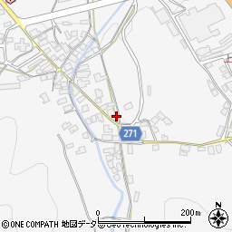 兵庫県養父市上野664周辺の地図