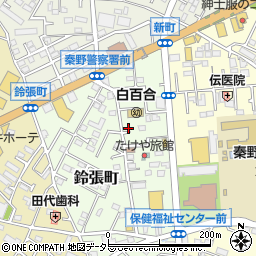 神奈川県秦野市鈴張町2-20周辺の地図