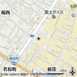 神奈川県秦野市堀西16-11周辺の地図