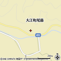 京都府福知山市大江町尾藤761周辺の地図