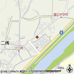 兵庫県養父市十二所310周辺の地図