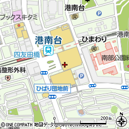 ジーユー港南台バーズ店周辺の地図