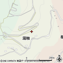 神奈川県足柄上郡山北町湯触周辺の地図
