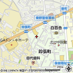 神奈川県秦野市鈴張町5周辺の地図