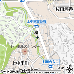 神奈川県横浜市磯子区上中里町273周辺の地図