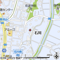 神奈川県藤沢市石川125周辺の地図