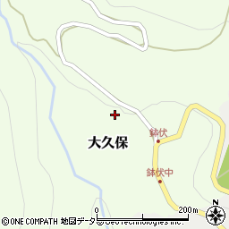 兵庫県養父市大久保192周辺の地図