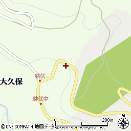 兵庫県養父市大久保477周辺の地図