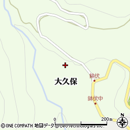 兵庫県養父市大久保191周辺の地図